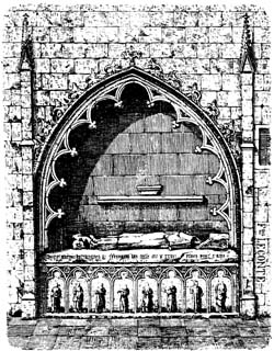 Gisant, dessin